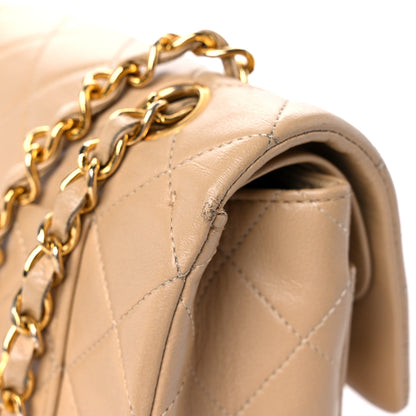 Chanel Lambskin Quilted Small Double Flap Beige 20 of 23
