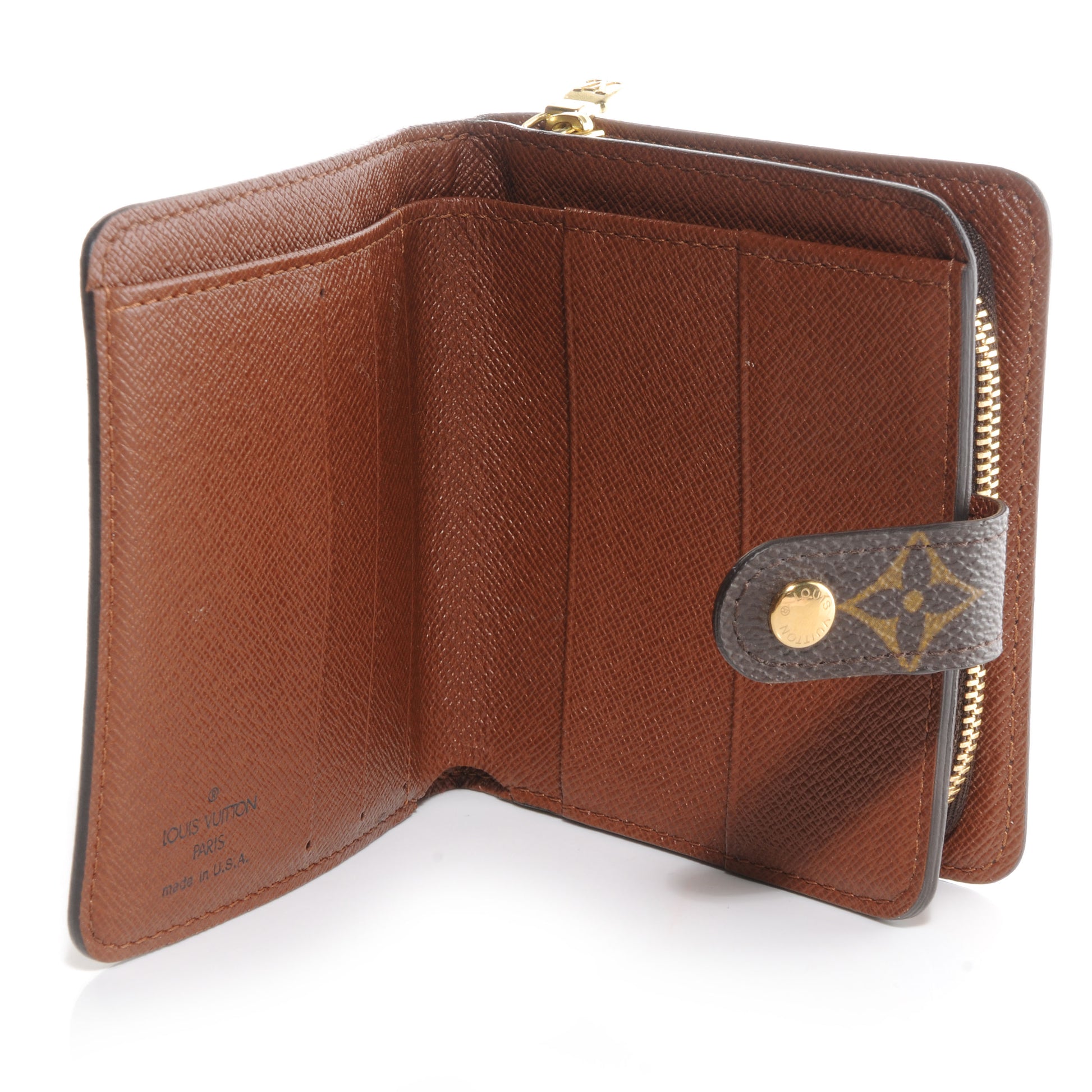Louis Vuitton Monogram Compact Zippe Zipped Wallet 5 of 7