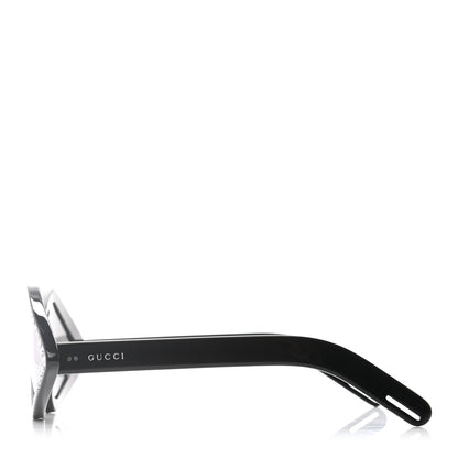 Gucci Acetate Geometric Crystal Sunglasses GG0496S Black 3 of 8