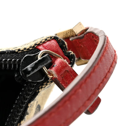 Gucci Monogram Boat Pochette Red 11 of 13