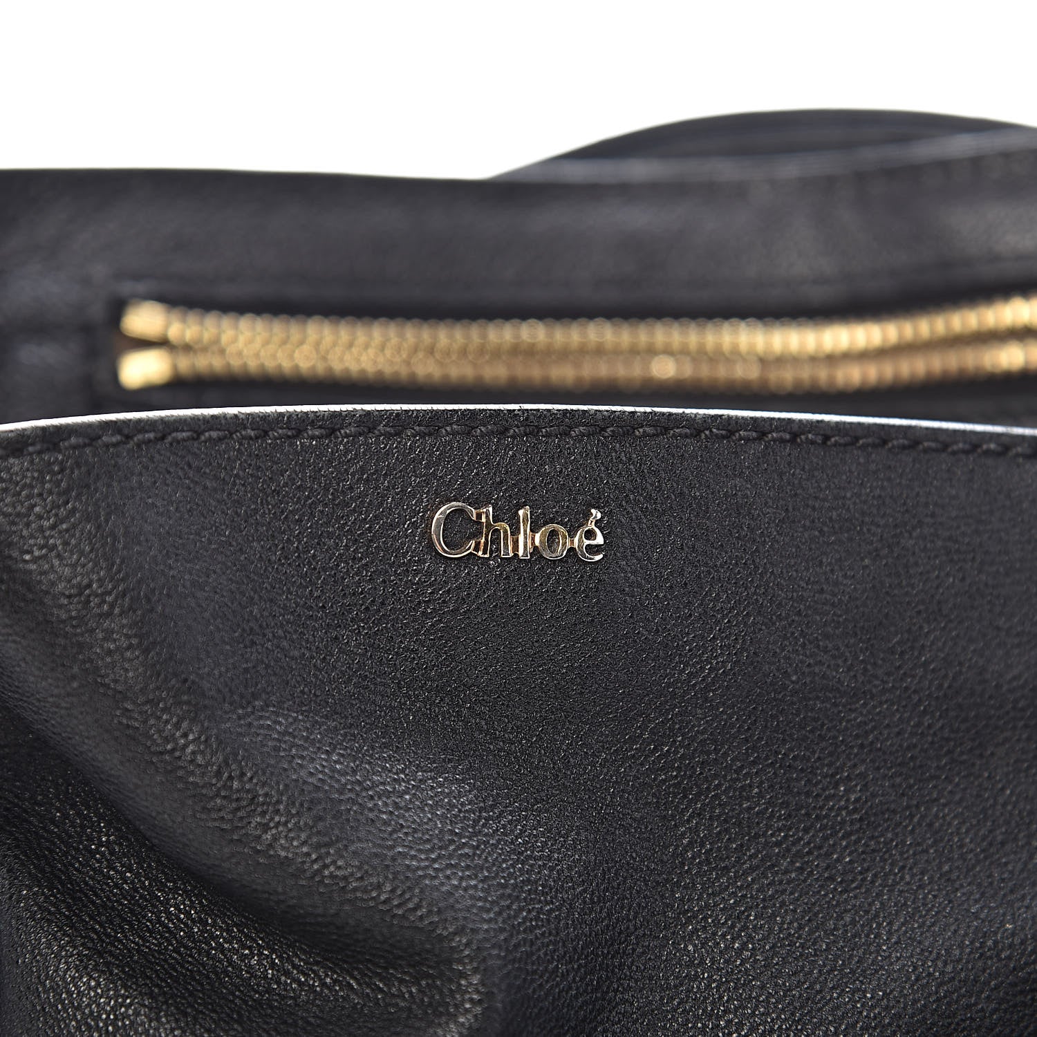 Chloe Calfskin Elsie Satchel Black 5 of 12