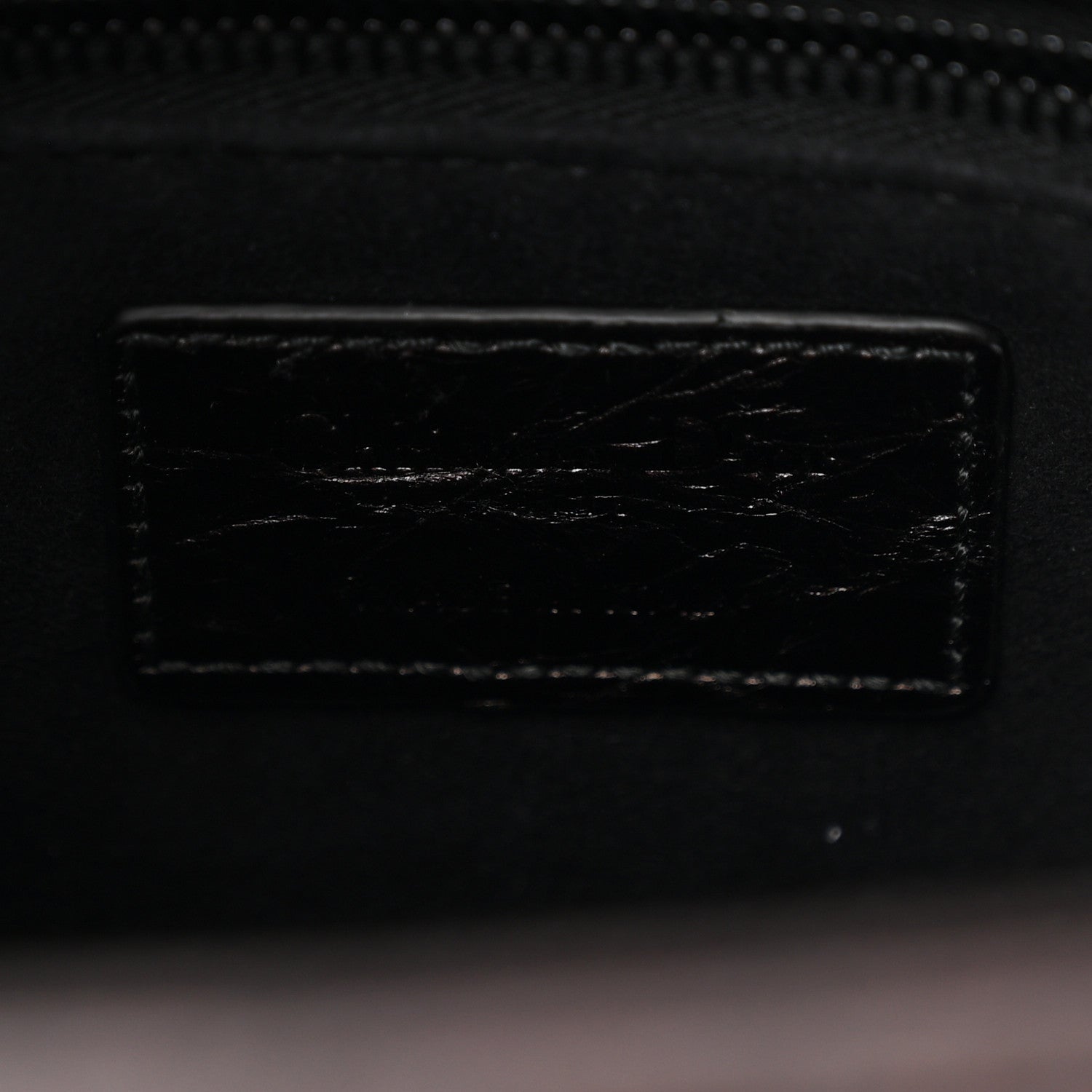 Christian Dior Crinkled Calfskin Cannage Medium Lady Dior Black 6 of 10