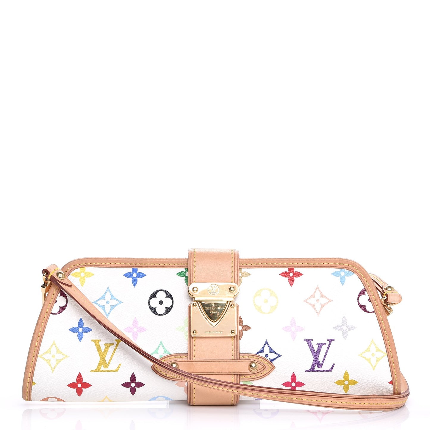 Monogram Multicolor Shirley White