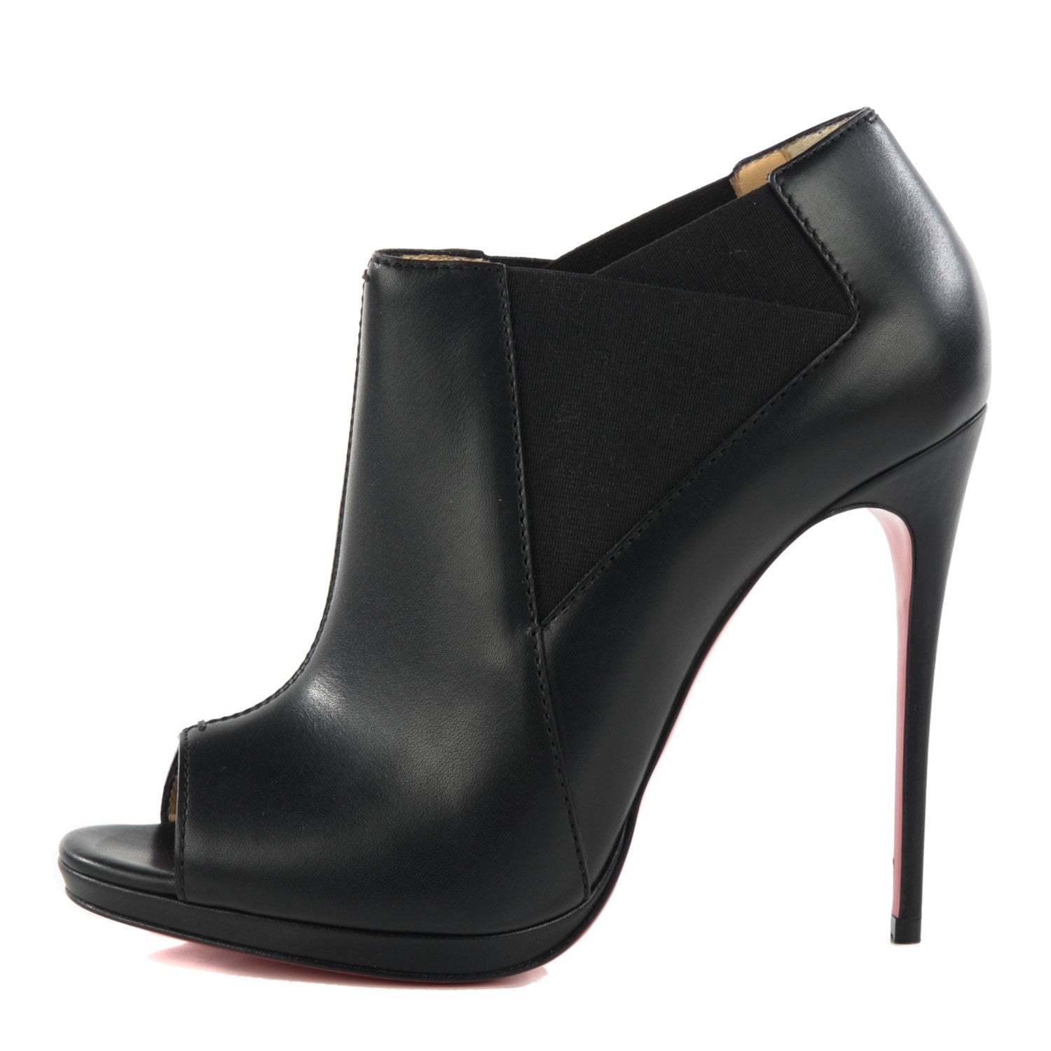 Christian Louboutin King Calf Bootstagram 120 Ankle Boots 38 Black 1 of 8