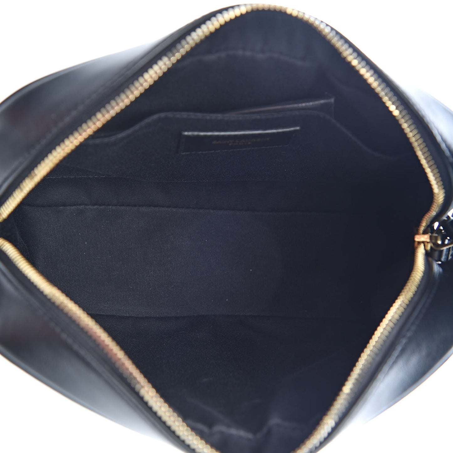 Calfskin Matelasse Monogram Lou Camera Bag Black
