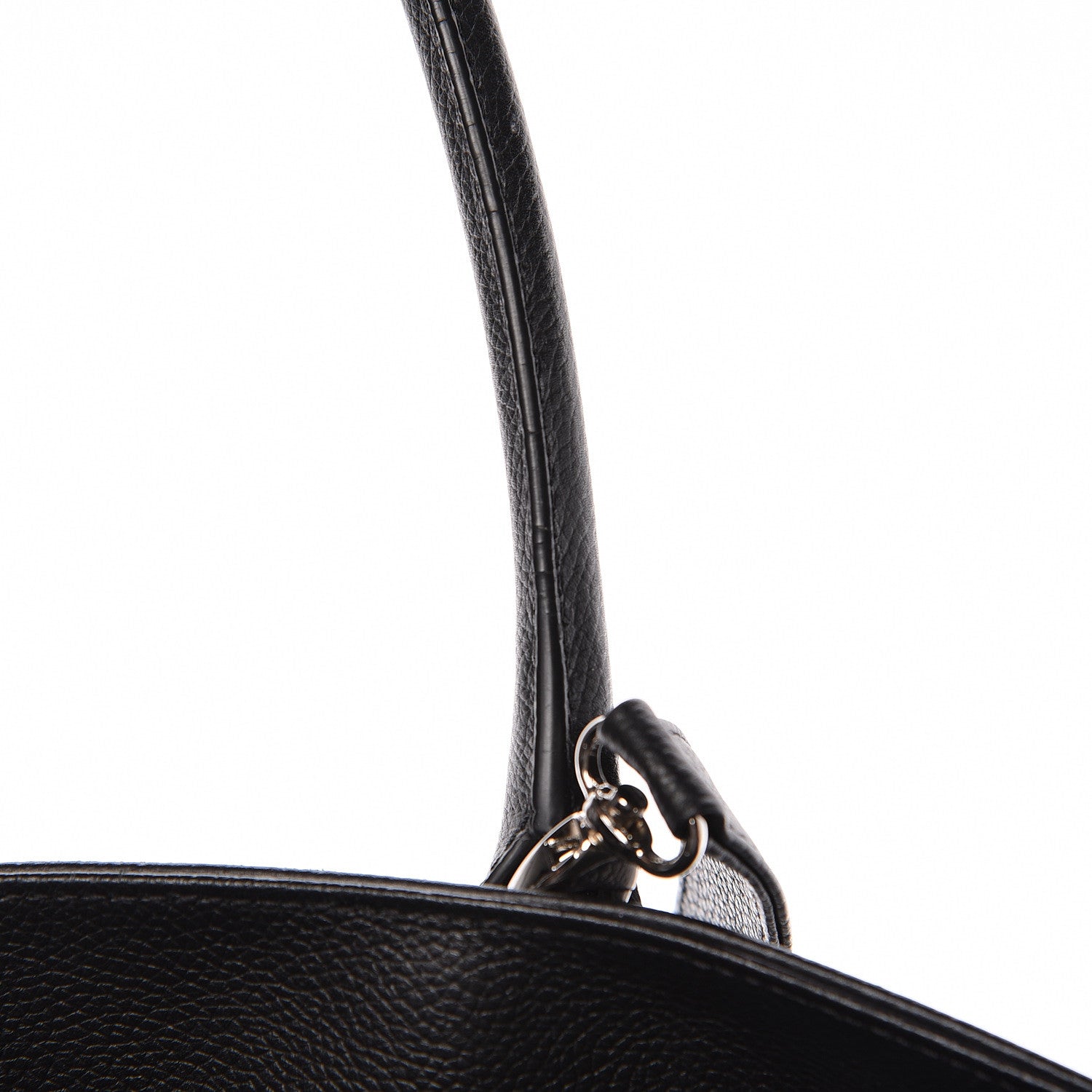 Chanel Calfskin Cerf Executive Shopper Tote Black 14 of 21