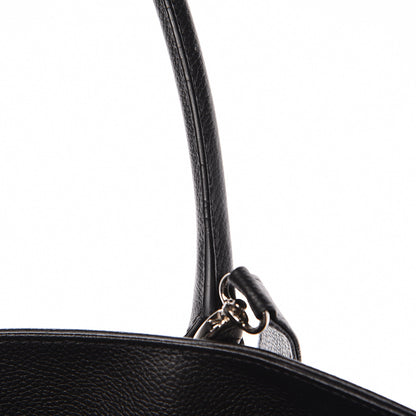 Chanel Calfskin Cerf Executive Shopper Tote Black 14 of 21