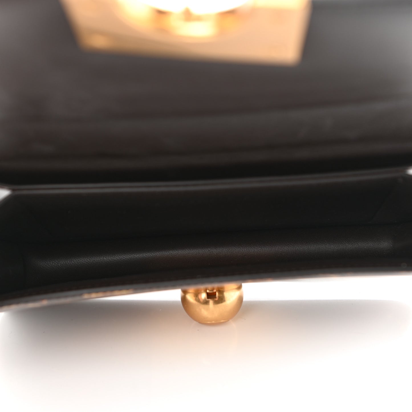 Spazzolato Marble BV Classic Bag Fondente Gold