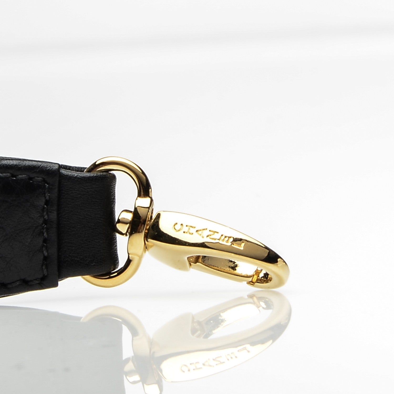 Chanel Calfskin Cerf Executive Tote Strap Black 4 of 4