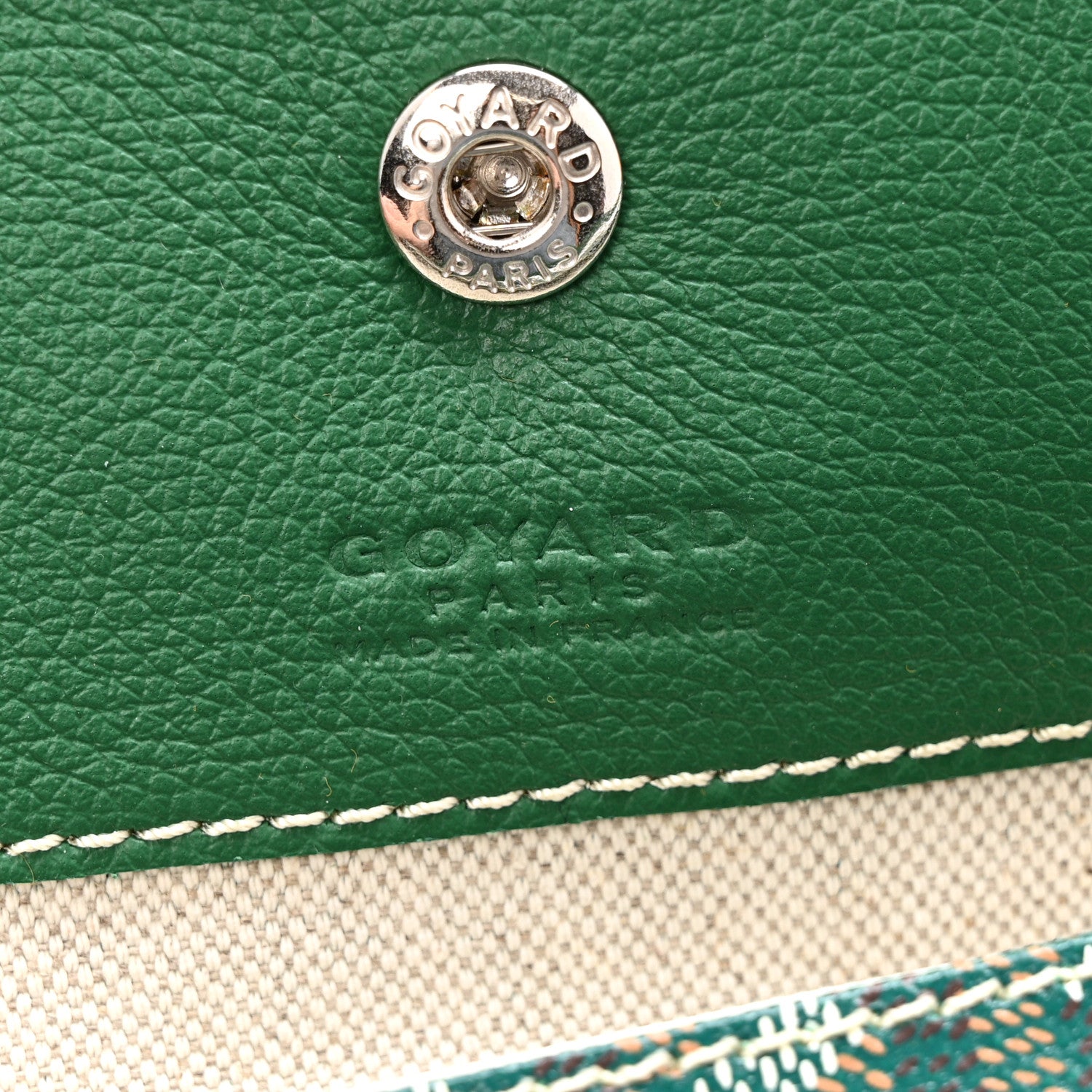 Goyard Goyardine Boheme Hobo Green 7 of 12