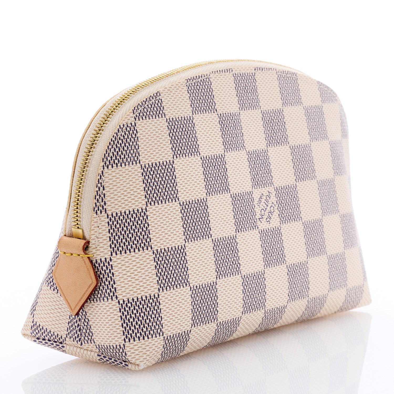 Louis Vuitton Damier Azur Cosmetic Pouch 3 of 6