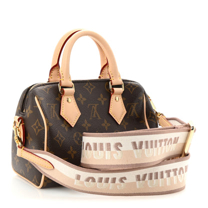 Louis Vuitton Monogram Speedy Bandouliere 20 Beige 3 of 8