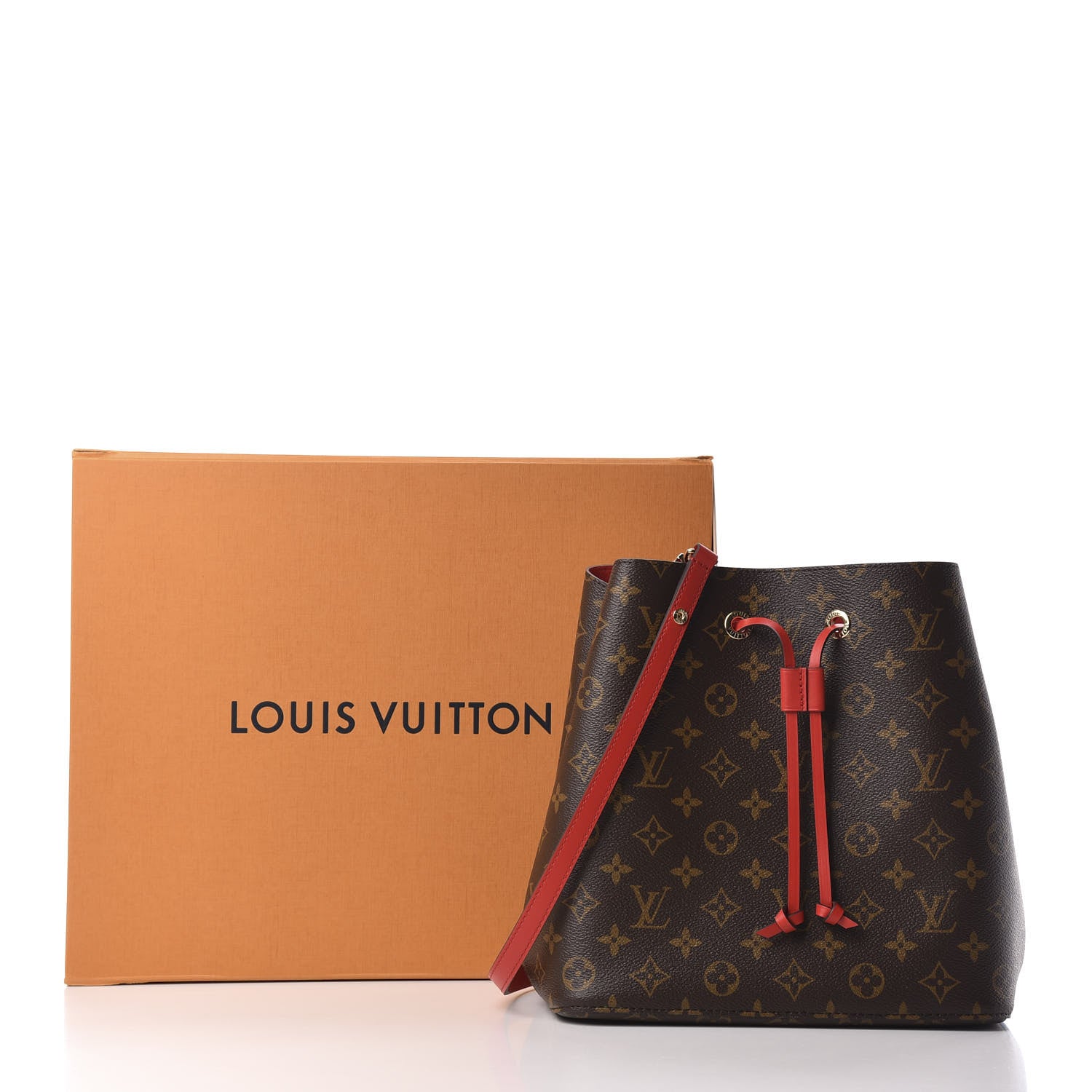 Louis Vuitton Monogram Neonoe MM Coquelicot 9 of 9