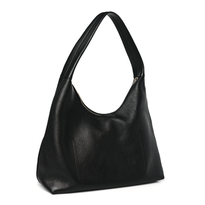 Mansur Gavriel Calfskin Candy Hobo Black 3 of 10