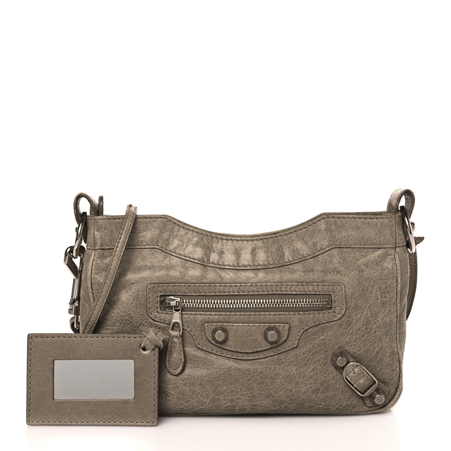 Agneau Giant 12 Silver Hardware Hip Papyrus