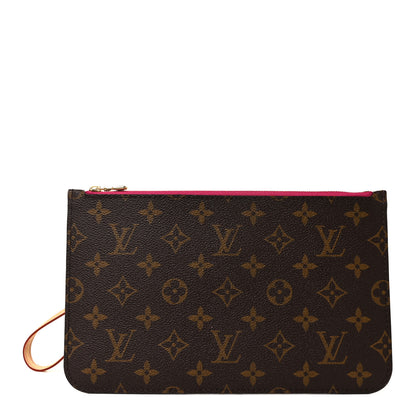 Louis Vuitton Monogram Neverfull MM GM Pochette Pivoine 1 of 8