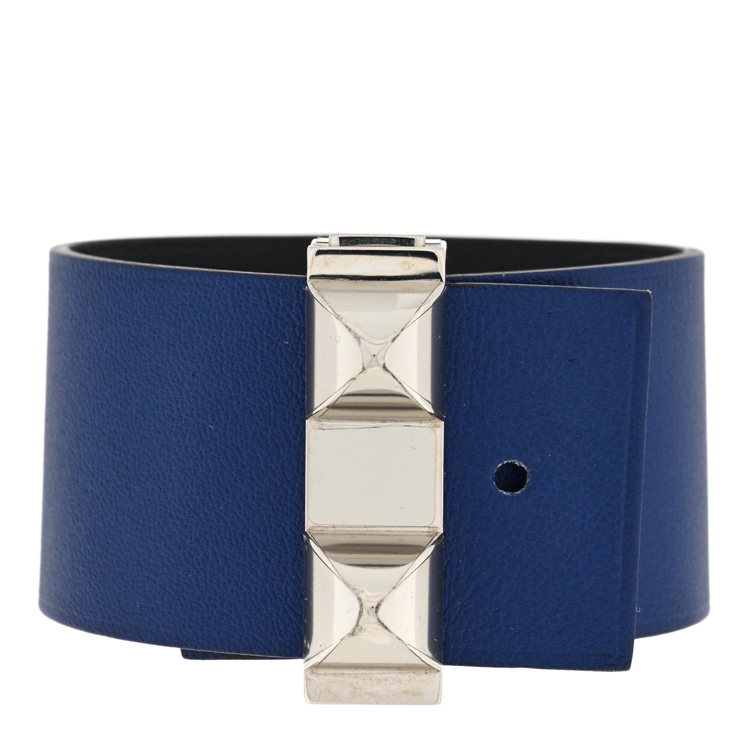Hermes Swift Imprevisible Bracelet MM Bleu Saphir 1 of 3