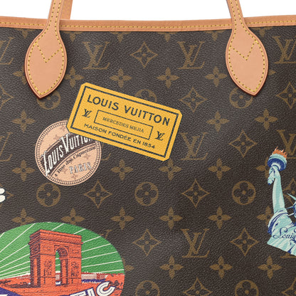 Louis Vuitton Monogram My World Tour Neverfull MM 8 of 10