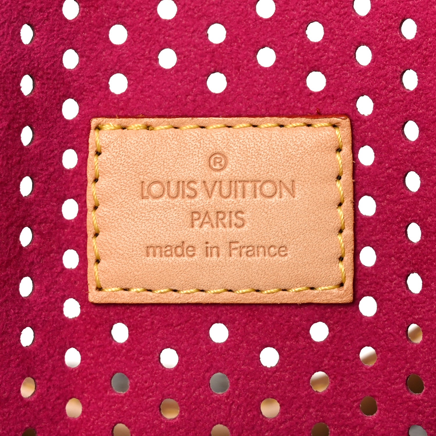 Louis Vuitton Monogram Perforated Speedy 30 Fuchsia 6 of 9