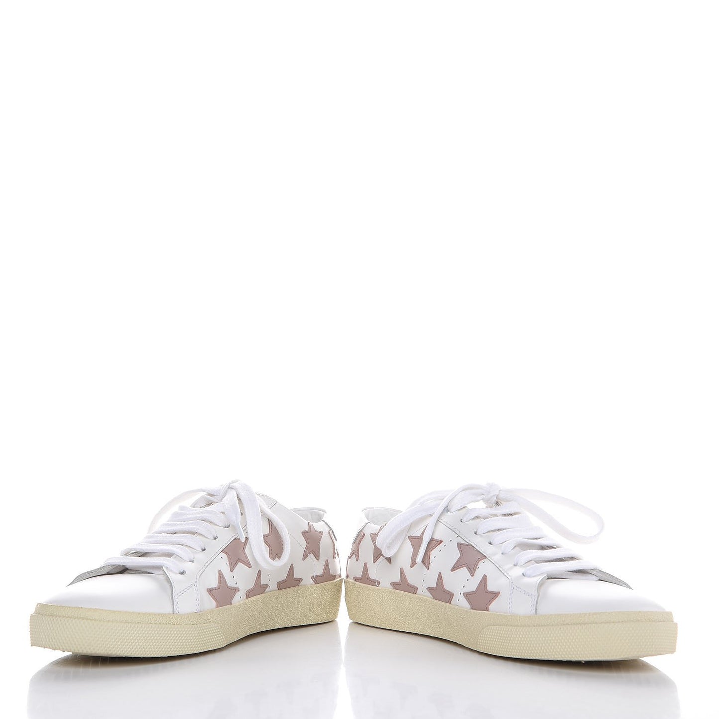 Nappa Star Court Sneakers 37 Off White Rose