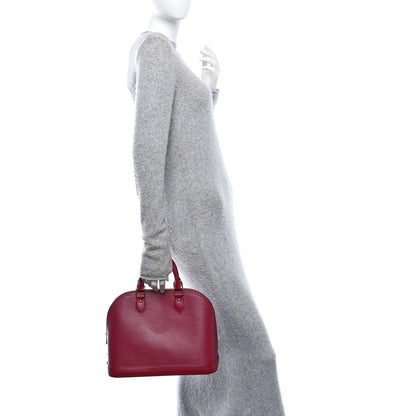 Louis Vuitton Epi Alma PM Fuchsia 2 of 13