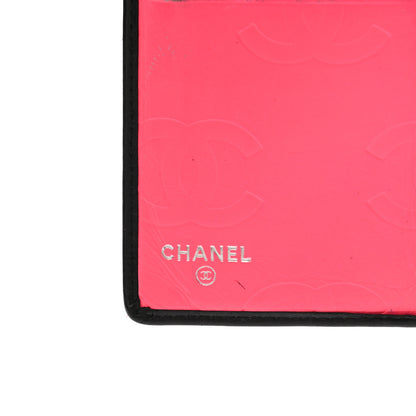 Chanel Calfskin Quilted Cambon Yen Wallet Black 6 of 16