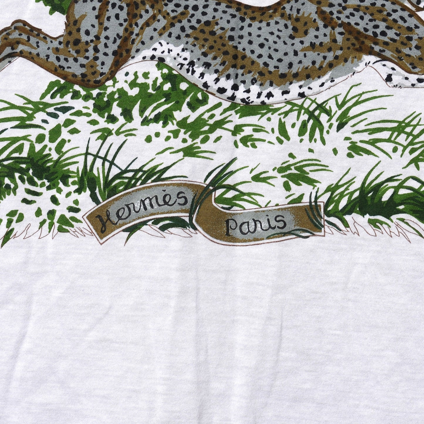 Cotton Guepards T-Shirt Scarf Blanc