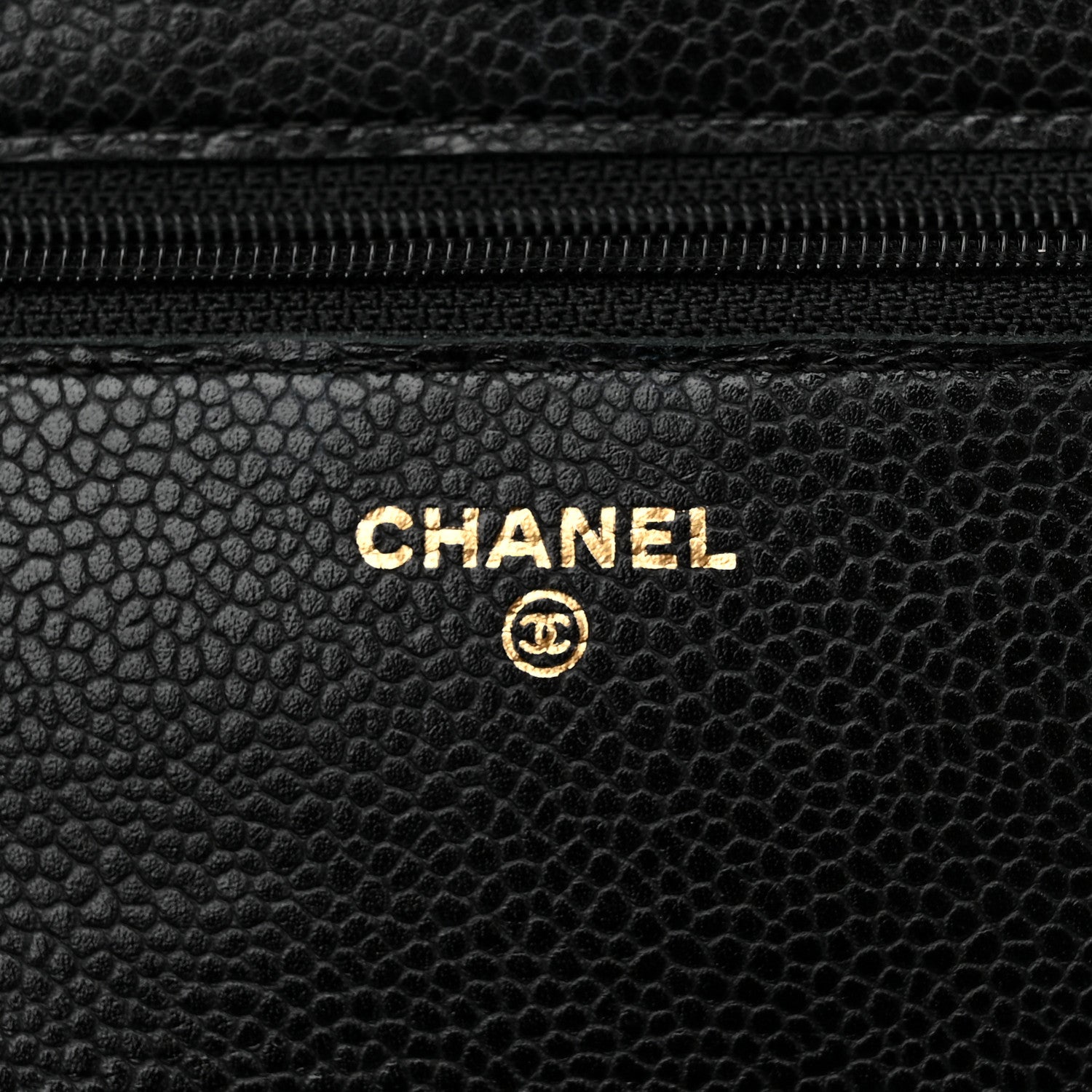 Chanel Caviar Quilted Wallet On Chain WOC Black 6 of 11