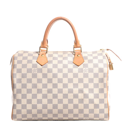 Louis Vuitton Damier Azur Speedy 30 1 of 7