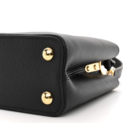 Louis Vuitton Taurillon Capucines BB Black 9 of 9