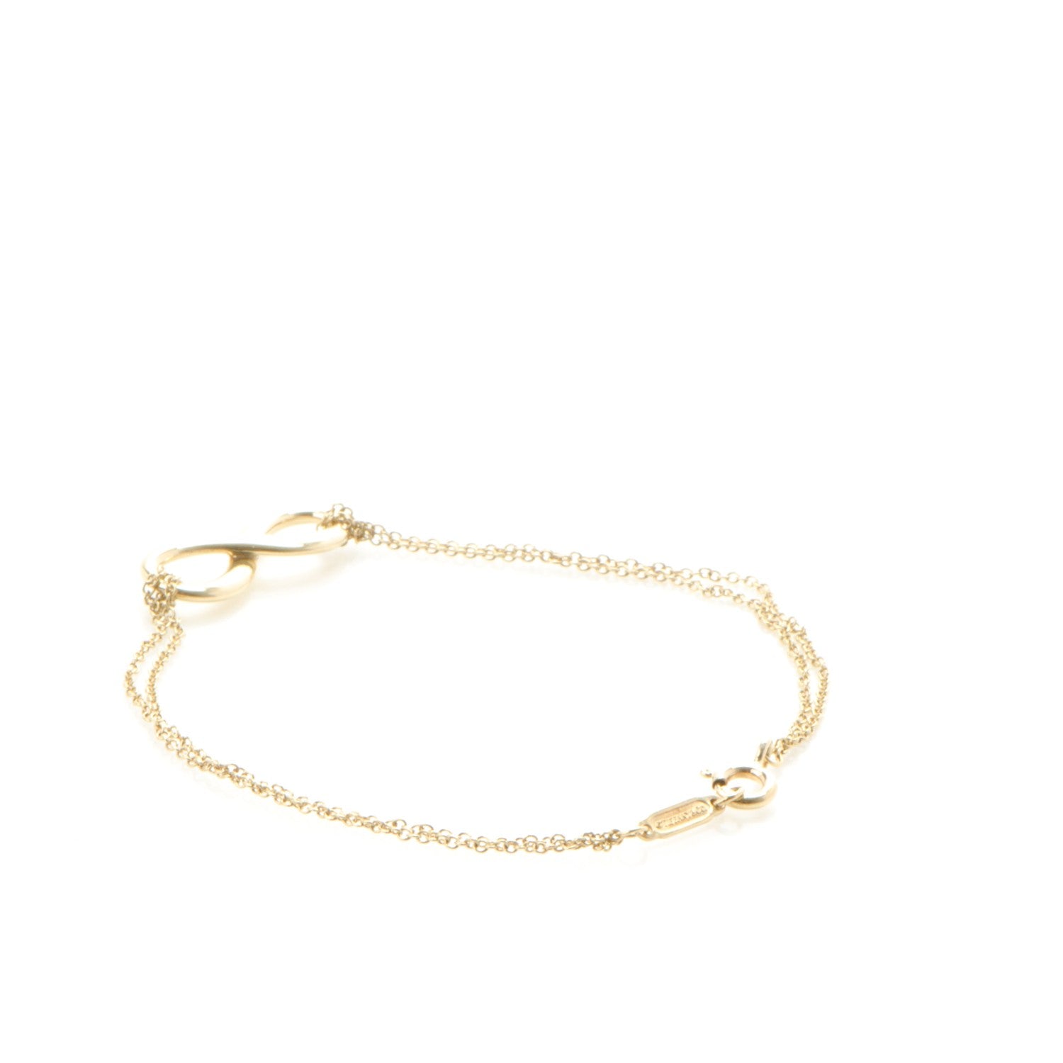 Tiffany 18K Yellow Gold Infinity Bracelet 3 of 6