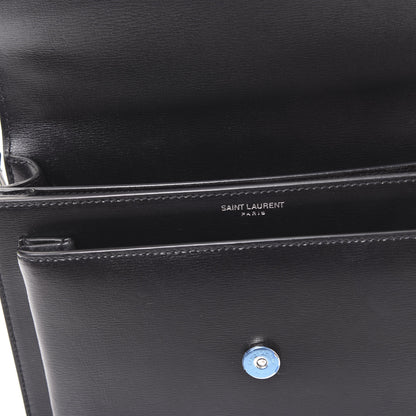 Saint Laurent Calfskin Medium Monogram Sunset Black 7 of 10