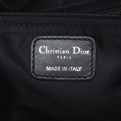 Christian Dior Nylon Cannage Shopper Tote Black 6 of 7