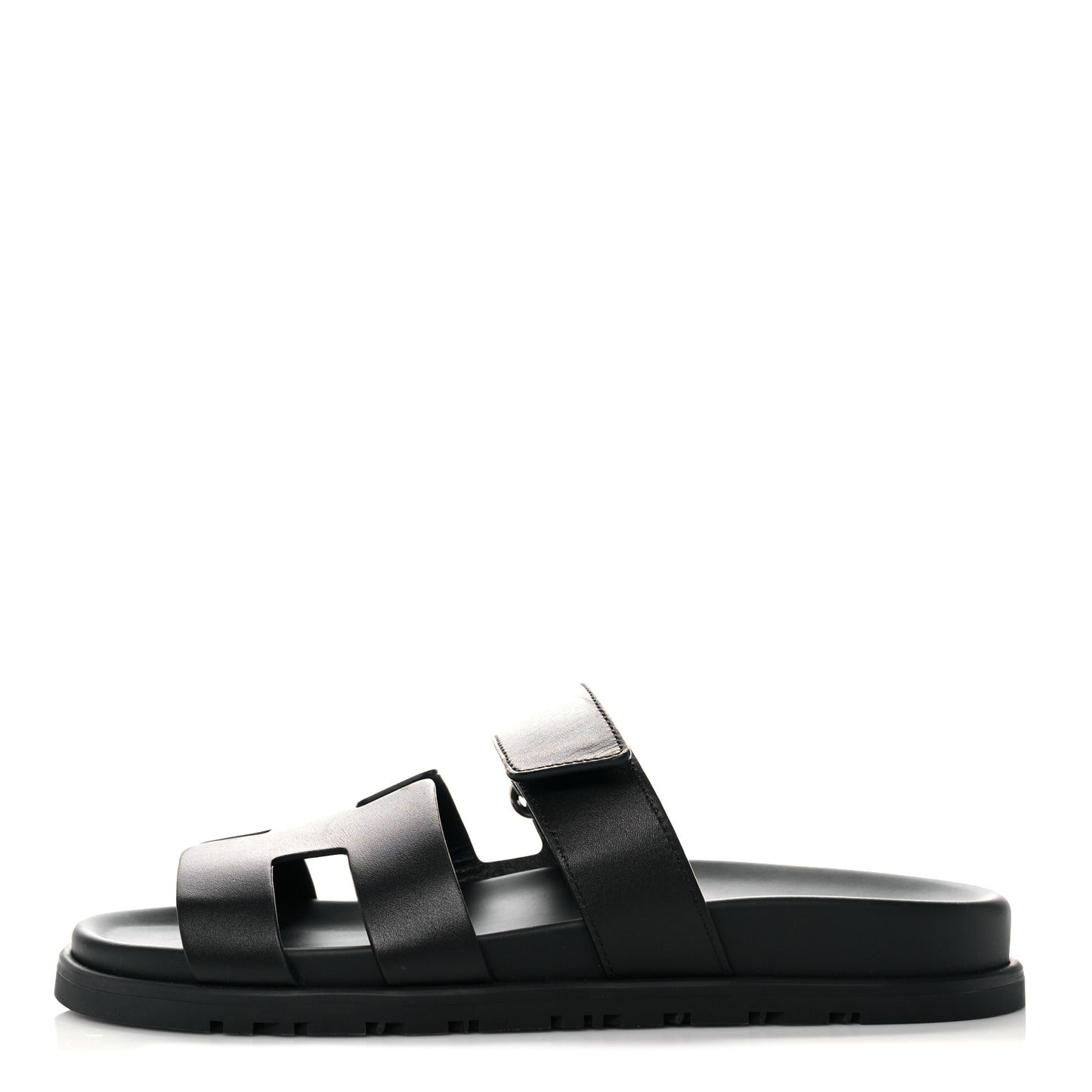 Calfskin Womens Chypre Sandals 38 Black