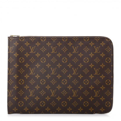 Louis Vuitton Monogram Poche Documents Portfolio Case 39 1 of 8