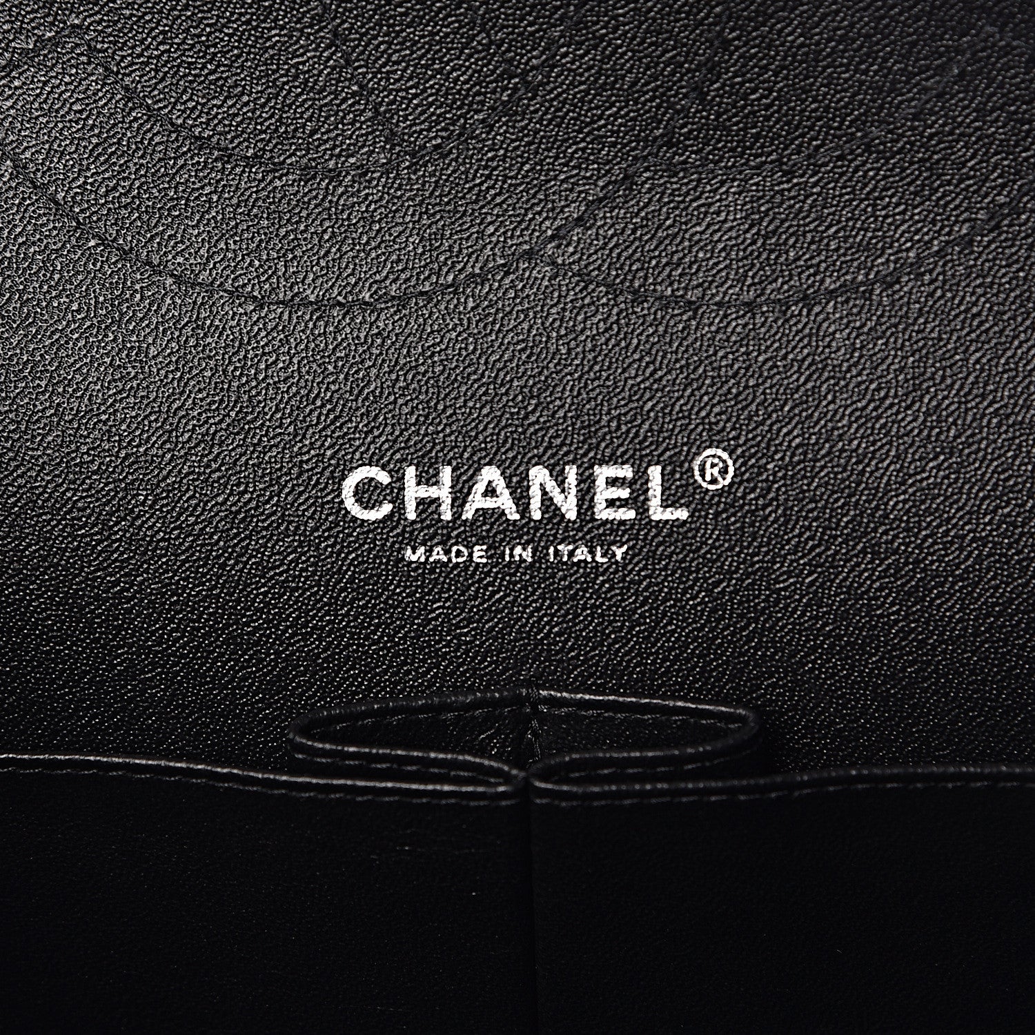 Chanel Lambskin Quilted Jumbo Double Flap Black 6 of 10