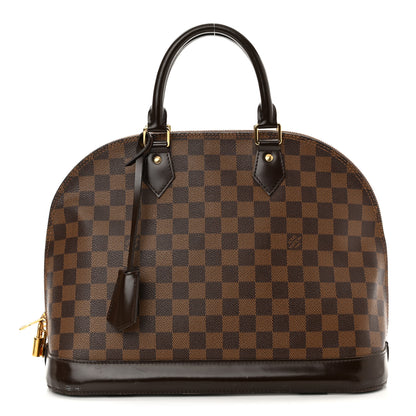 Louis Vuitton Damier Ebene Alma MM 1 of 12