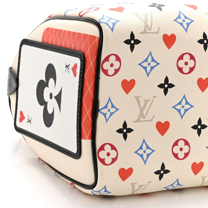 Louis Vuitton Game On Speedy Bandouliere 25 White 8 of 10