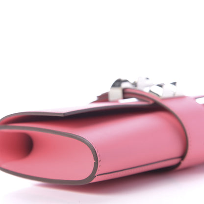 Hermes Swift Medor 23 Clutch Rose Azalee 6 of 11