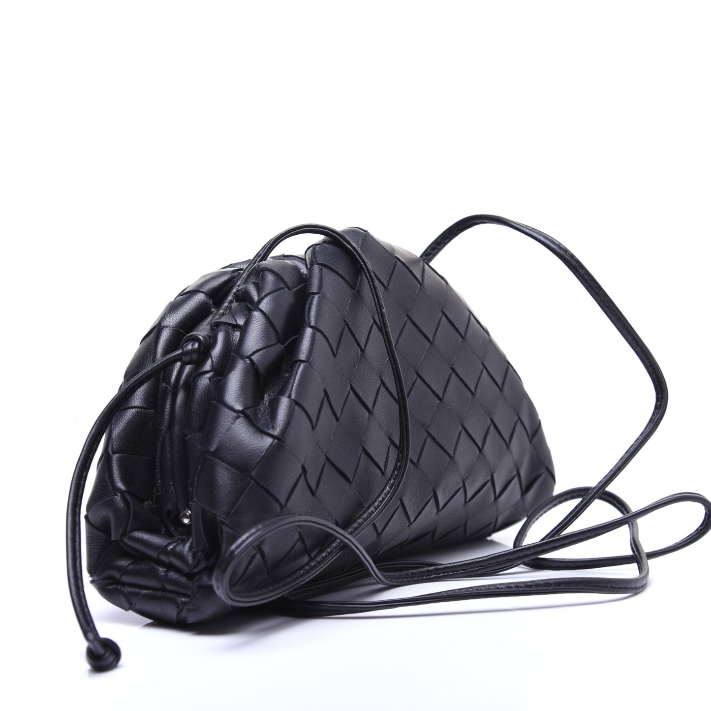 Nappa Intrecciato The Mini Pouch Black
