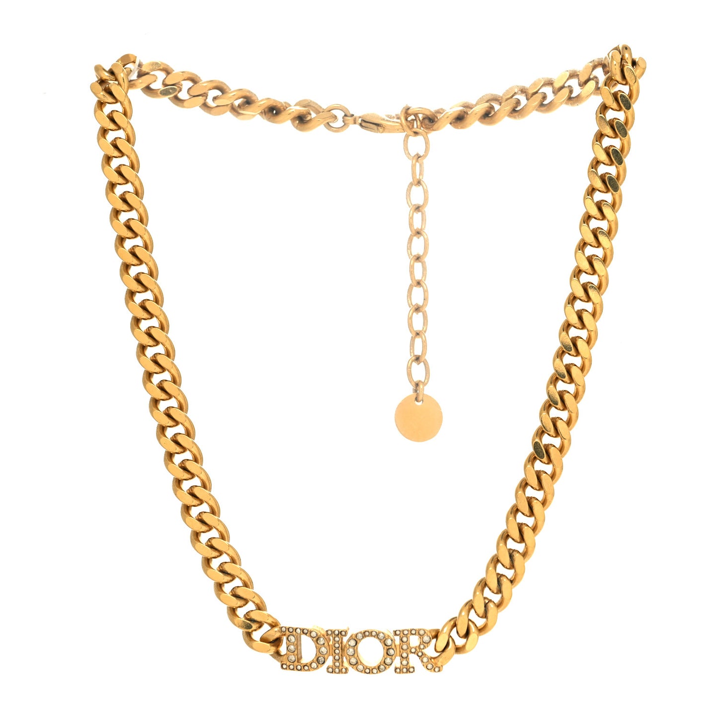 Metal Crystal Dio(r)evolution Choker Gold