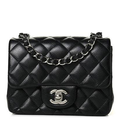 Chanel Caviar Quilted Mini Square Flap Black 1 of 7