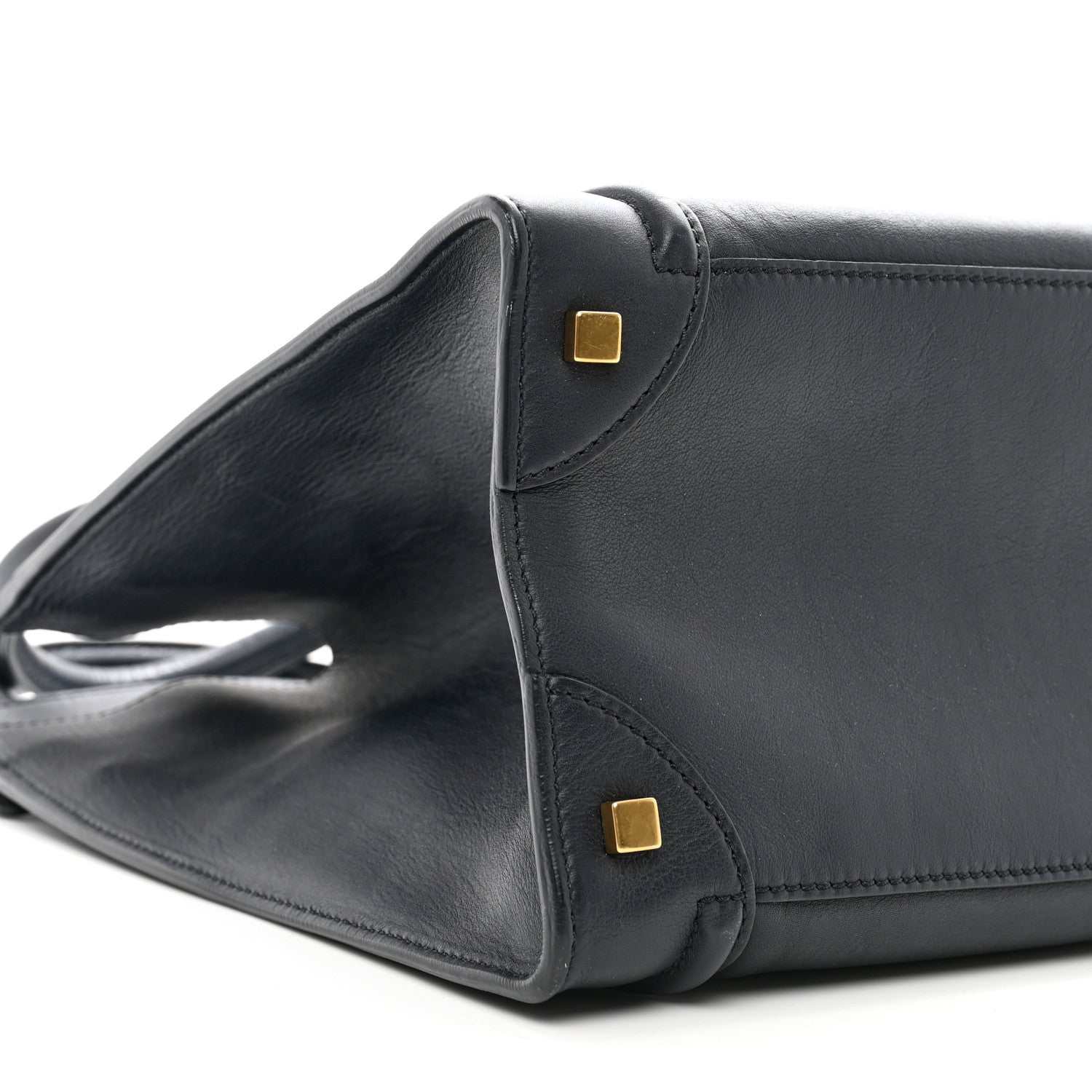 Celine Smooth Calfskin Mini Luggage Navy Blue 7 of 8