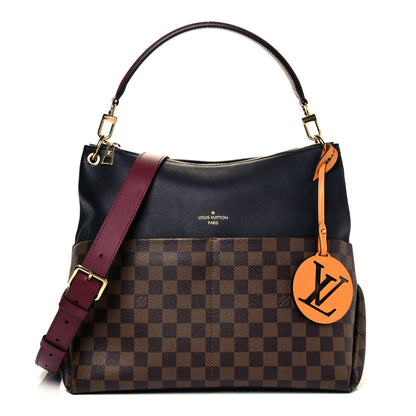 Louis Vuitton Damier Ebene Calfskin Maida Black 1 of 9