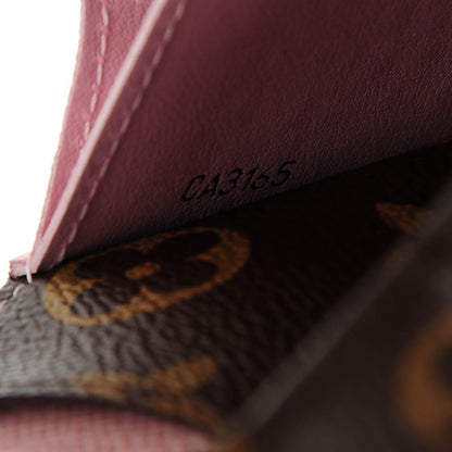 Louis Vuitton Monogram Emilie Wallet Rose Ballerine 7 of 7