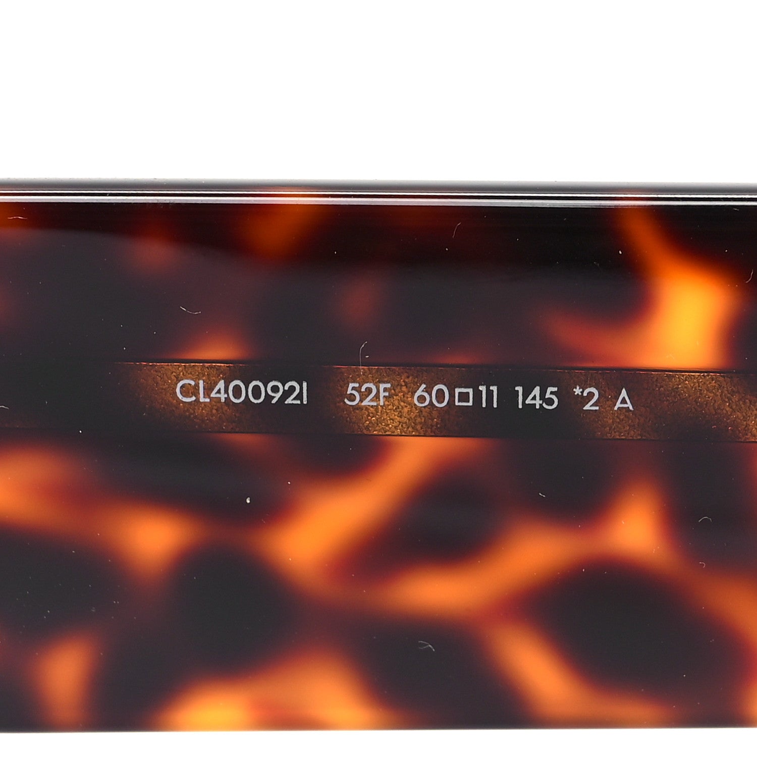 Celine Acetate Flat Top Rectangular Sunglasses CL400921 Dark Havana 6 of 6