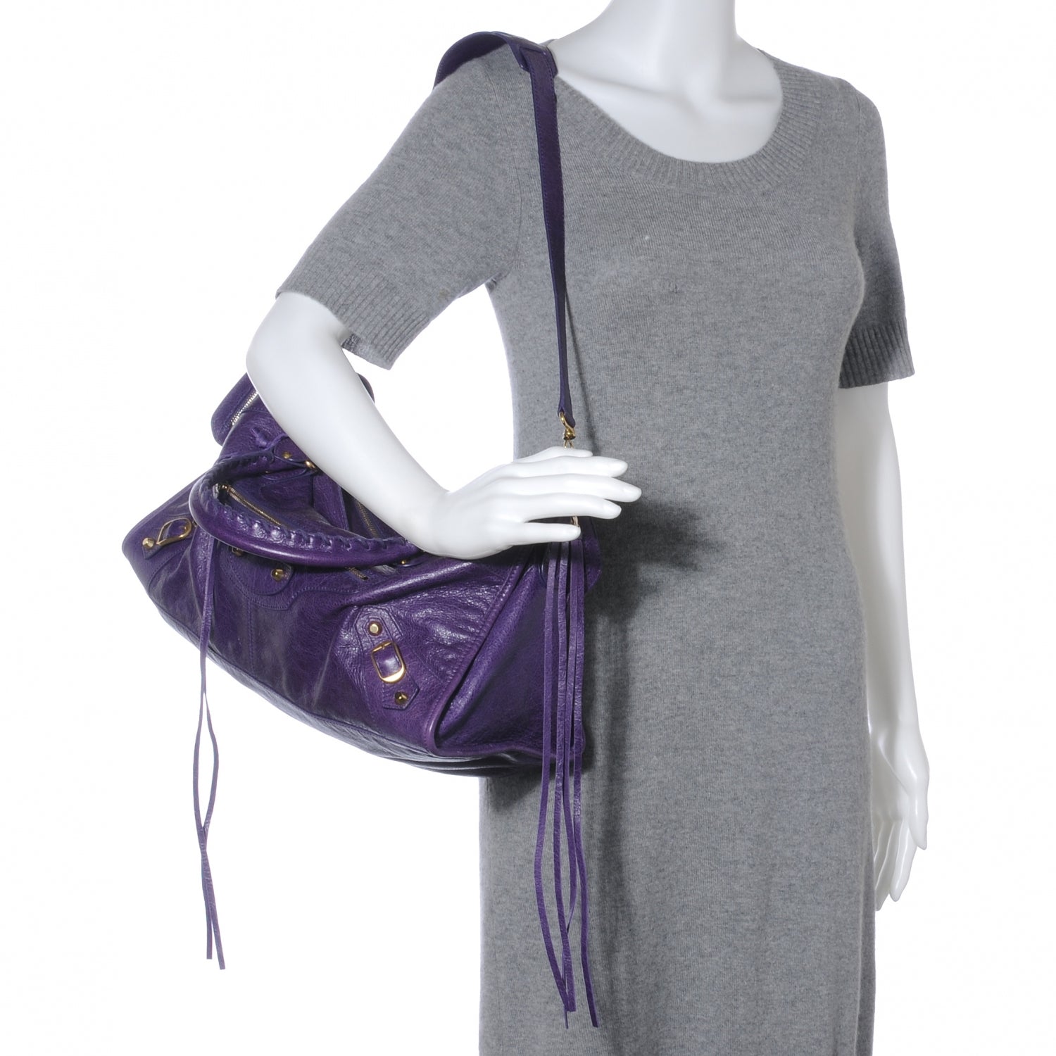 Balenciaga Agneau Part Time Crocus 2 of 7