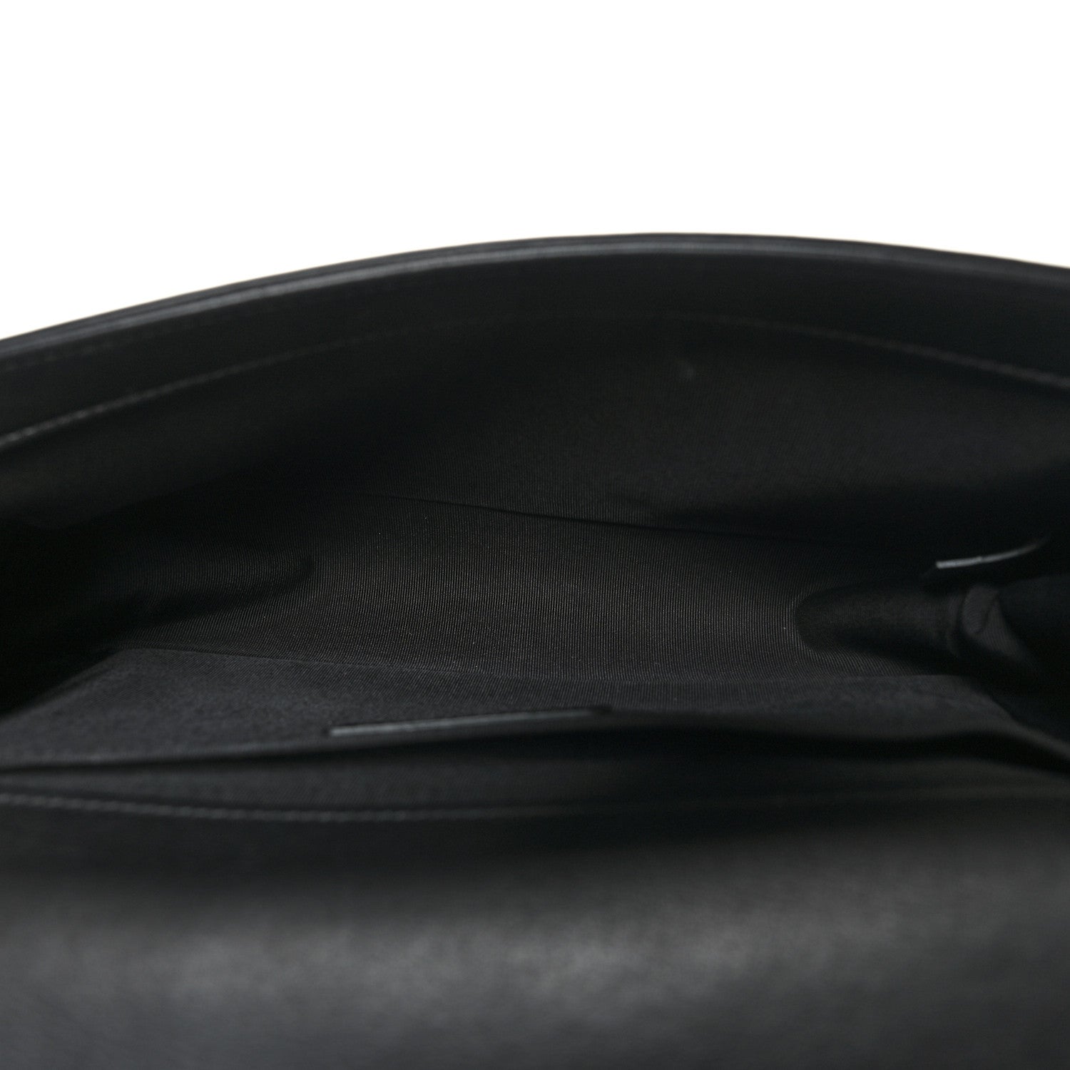 Chanel Calfskin Pleated Medium Boy In Rome Flap Black White 5 of 10