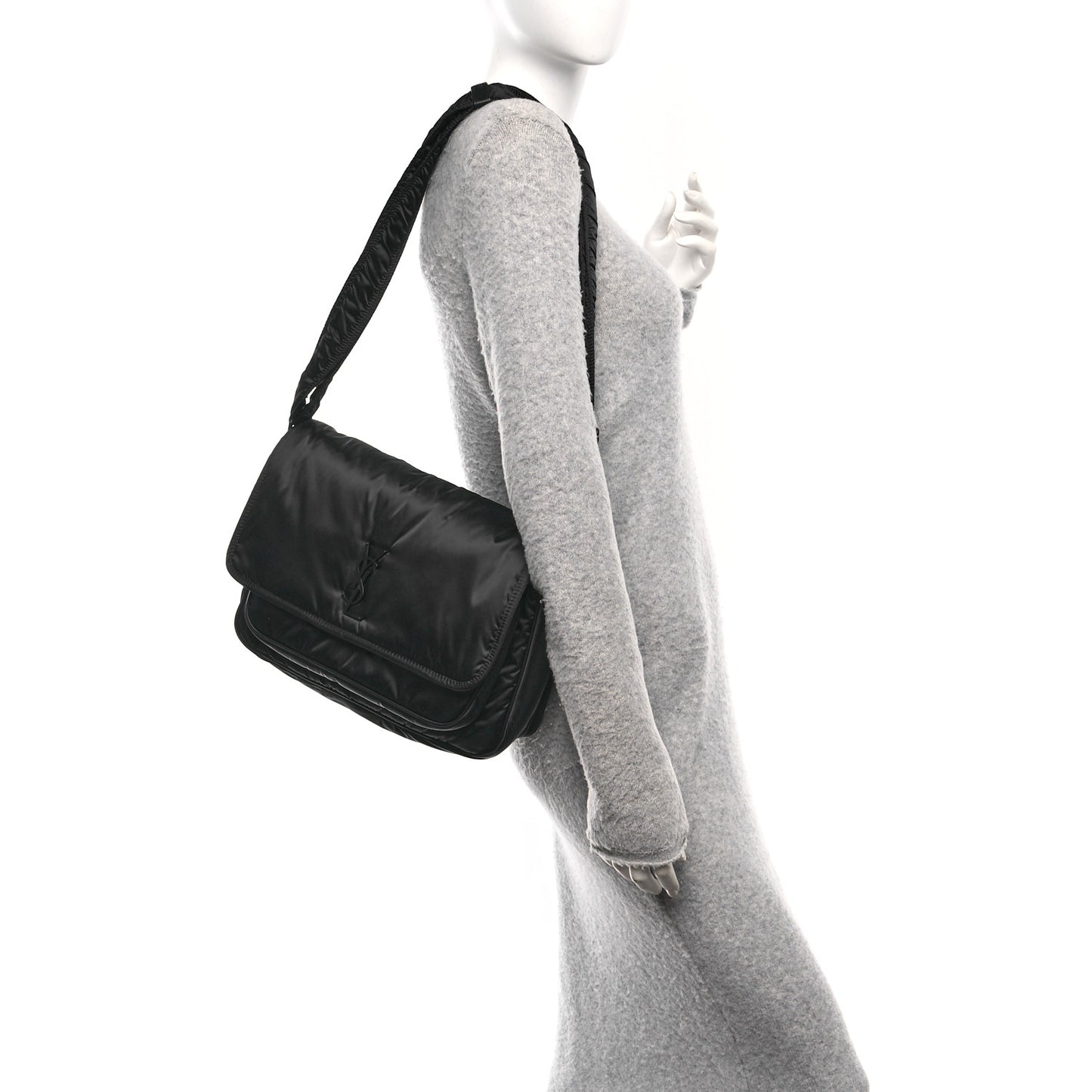 Econyl Nylon Niki Messenger Black