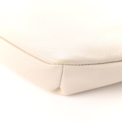 Gucci Grained Calfskin Logo Belt Bag White 12 of 12
